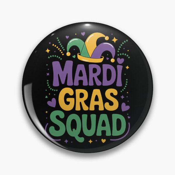 Item preview, Mardi Gras Squad Party Funny designed and sold by tiekanamac.