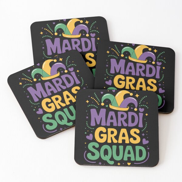 Item preview, Mardi Gras Squad Party Funny designed and sold by tiekanamac.
