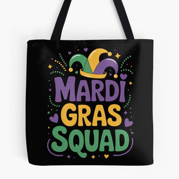Item preview, Mardi Gras Squad Party Funny designed and sold by tiekanamac.