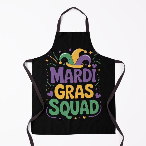 Item preview, Mardi Gras Squad Party Funny designed and sold by tiekanamac.