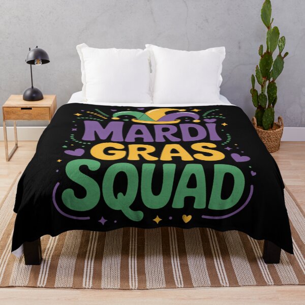 Item preview, Mardi Gras Squad Party Funny designed and sold by tiekanamac.