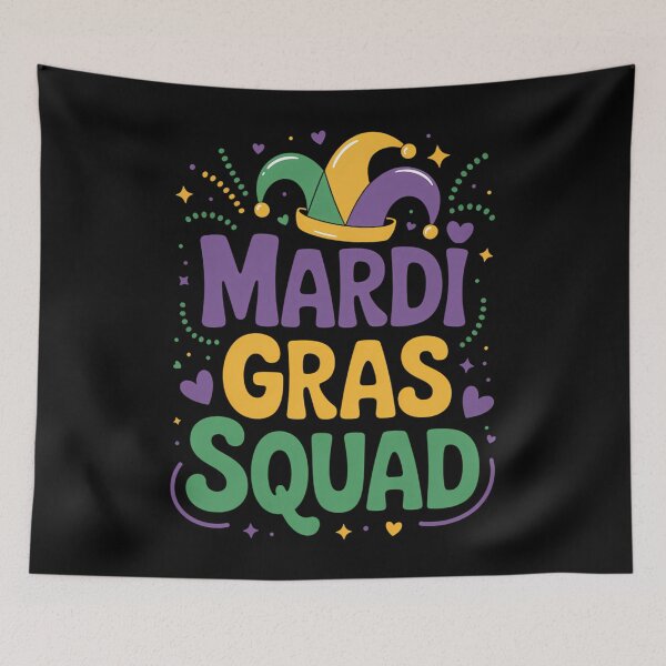 Item preview, Mardi Gras Squad Party Funny designed and sold by tiekanamac.