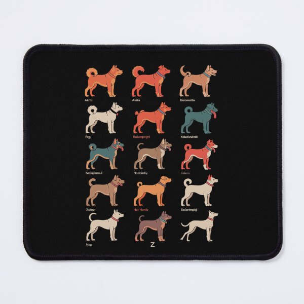 Item preview, ABC Dog Breeds Identification A-Z Types of Dogs Canine designed and sold by MarryIsMonth.