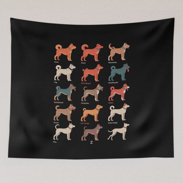Item preview, ABC Dog Breeds Identification A-Z Types of Dogs Canine  designed and sold by MarryIsMonth.