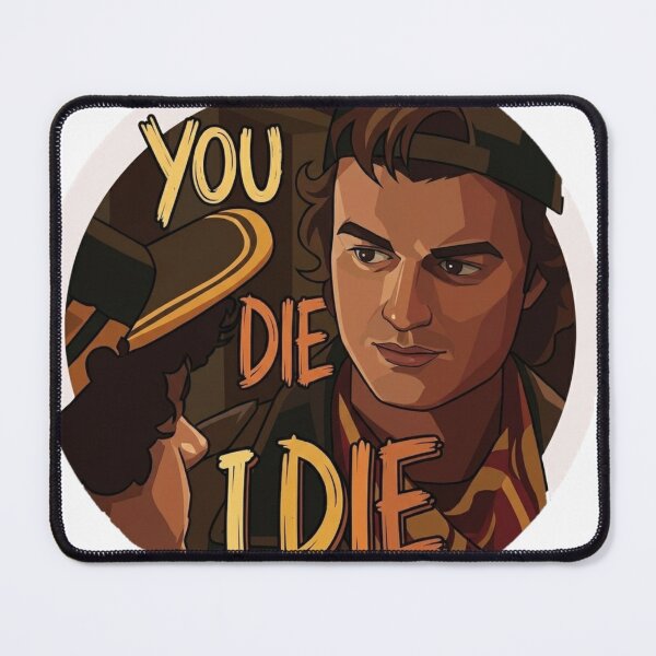 Item preview, You Die I Die | Best Friends Bond | 80s Sci-Fi Fan Art designed and sold by Fandom Universe.