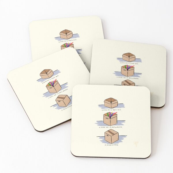 Item preview, Mental States: The Box Edition stickers designed and sold by yuruilustra.