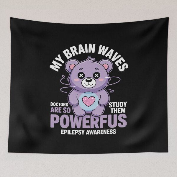Item preview, My Brain Waves Are So Powerful Doctors Study Them Epilepsy  designed and sold by AquaKiev.