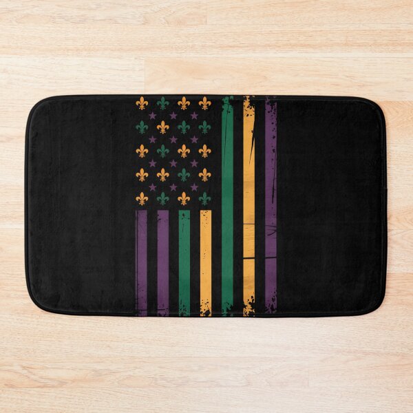 Item preview, Mardi Gras US flag designed and sold by tiekanamac.