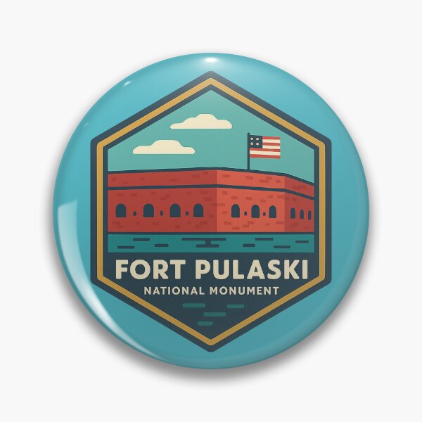 Item preview, Fort Pulaski National Monument  designed and sold by Broken Antler Designs .