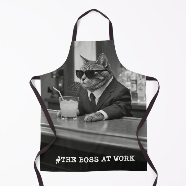Item preview, The boss at work designed and sold by the art of cats and pets.