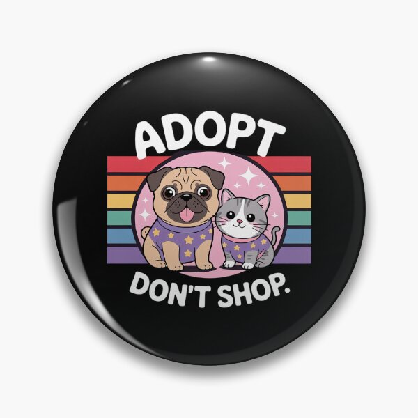 Item preview, Adopt Don't Shop Stuff Adopt Cat Dog Family Member Adoption designed and sold by MarryIsMonth.