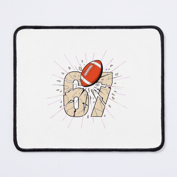 Item preview, 67 Football Impact designed and sold by clarabersetart.