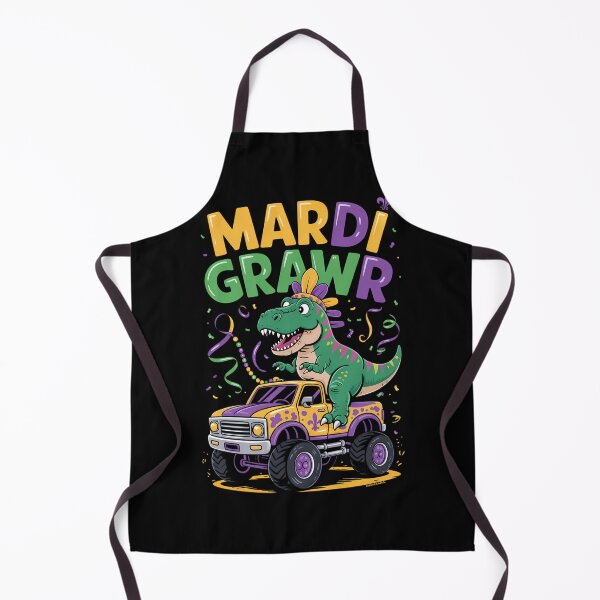 Item preview, Monster Truck Mardi Grawr Mardi Gras designed and sold by tiekanamac.