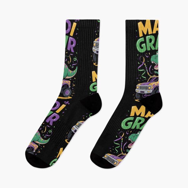 Item preview, Monster Truck Mardi Grawr Mardi Gras designed and sold by tiekanamac.