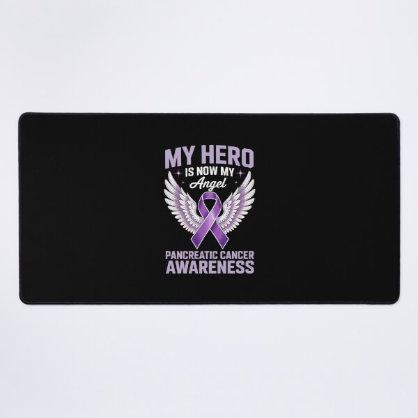 Item preview, My Hero Is Now My Angel Pancreatic Cancer Awareness designed and sold by AquaKiev.