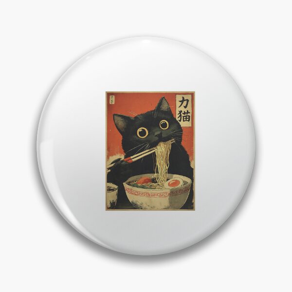 Artikelvorschau, Poster: Katze isst Ramen entworfen und verkauft von ImeldaSparks.