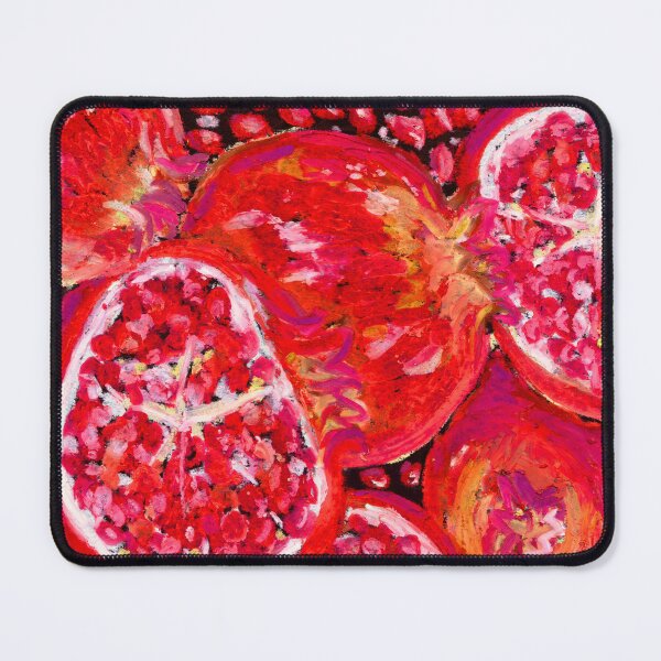 Item preview, Pomegranate Fruit Art, Red Art Print  designed and sold by artmycatlikes.
