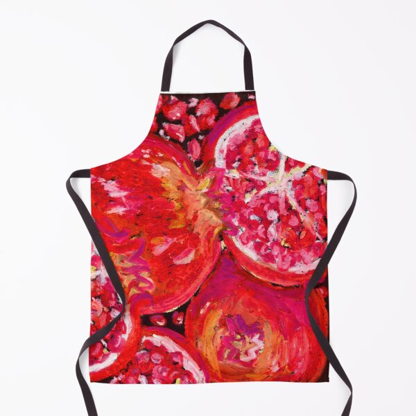 Item preview, Pomegranate Fruit Art, Red Art Print  designed and sold by artmycatlikes.