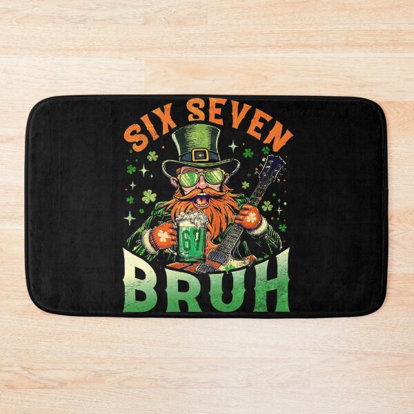 Item preview, Six Seven Meme for St Patricks Day Six Seven Bruh Graphic designed and sold by PrettyInk.