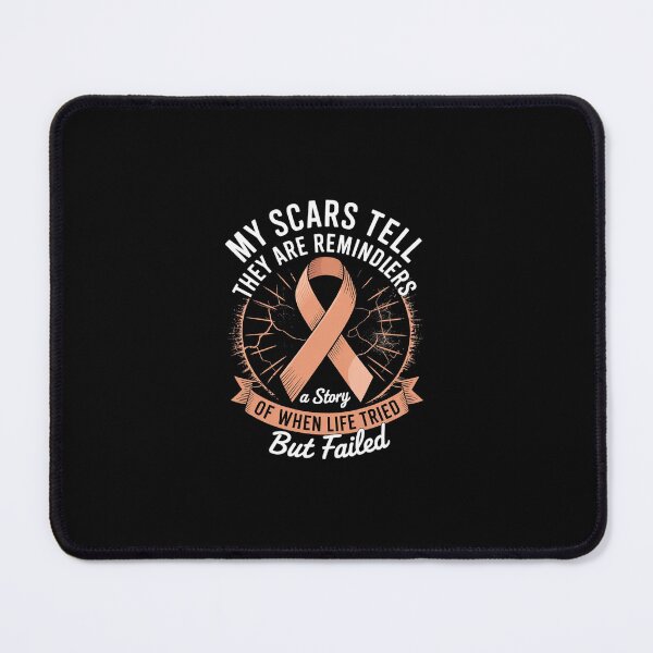Item preview, My Scars Tell a Story Endometrial Cancer Awareness designed and sold by SyntaxClaw.