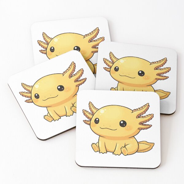 Item preview, Golden Glow – Rare Golden Axolotl Aesthetic designed and sold by Petzzz.