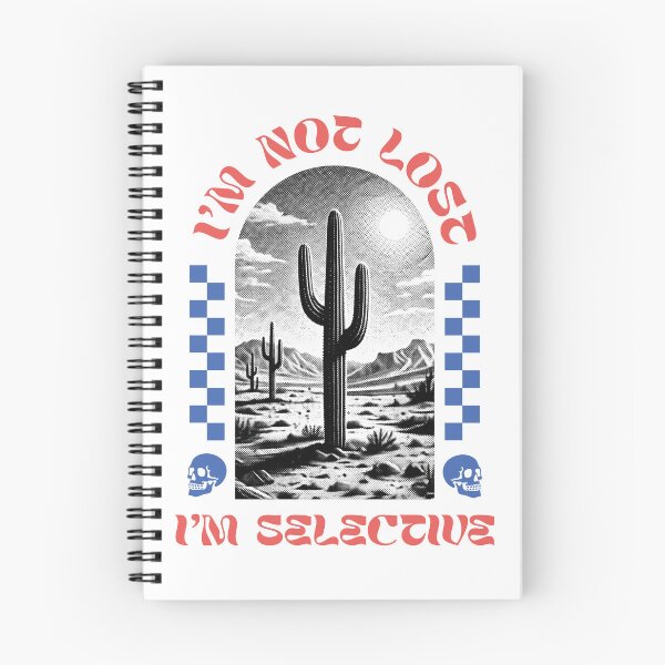 Item preview, I’m Not Lost, I’m Selective – Desert Vintage Illustration designed and sold by Tattee.