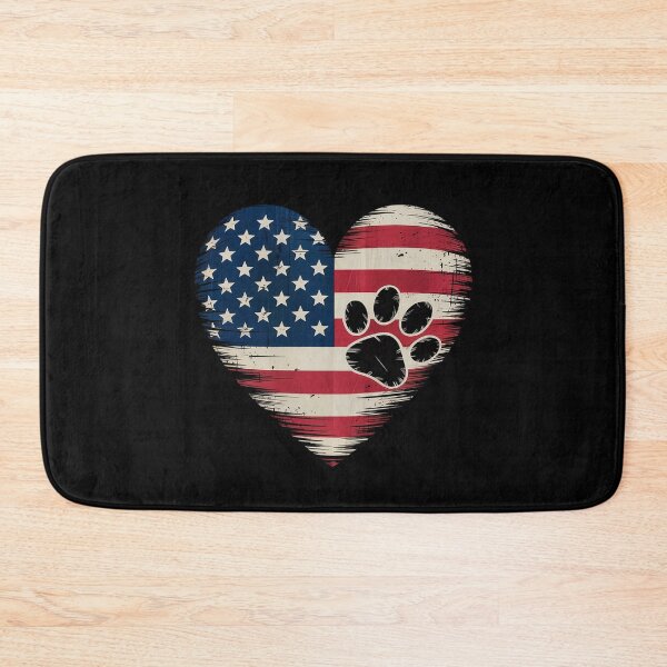 Item preview, American Flag Dog and Cat Paw Patriotic 4th Of July 1  designed and sold by MarryIsMonth.