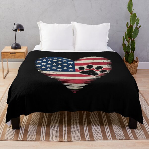 Item preview, American Flag Dog and Cat Paw Patriotic 4th Of July 1  designed and sold by MarryIsMonth.