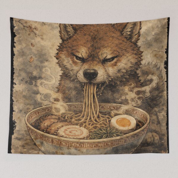 Item preview, Foxy Ramen designed and sold by Wanderdreaming.