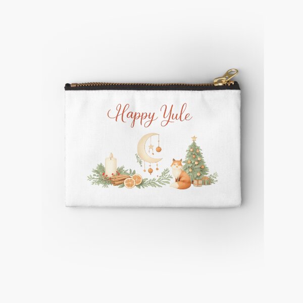 Item preview, Happy Yule Cozy Winter PNG – Fox, Candle & Moon Scandinavian Yule Design designed and sold by BABUSHOP5.