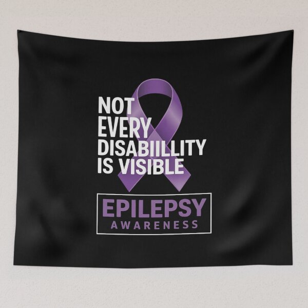 Item preview, Not Every Disability Is Visible Epilepsy Awareness  designed and sold by AquaKiev.