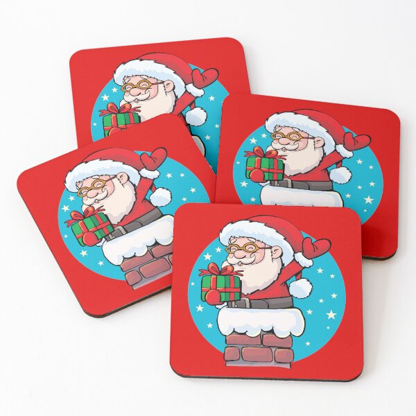 Item preview, Santa comes out of the room with a small Christmas package designed and sold by duxpavlic.