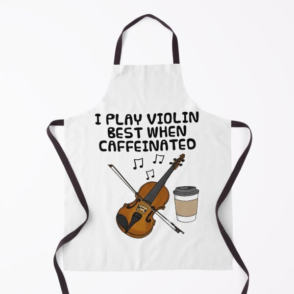 Item preview, I Play Violin Best When Caffeinated, Violinist Coffee Funny designed and sold by doodlerob.