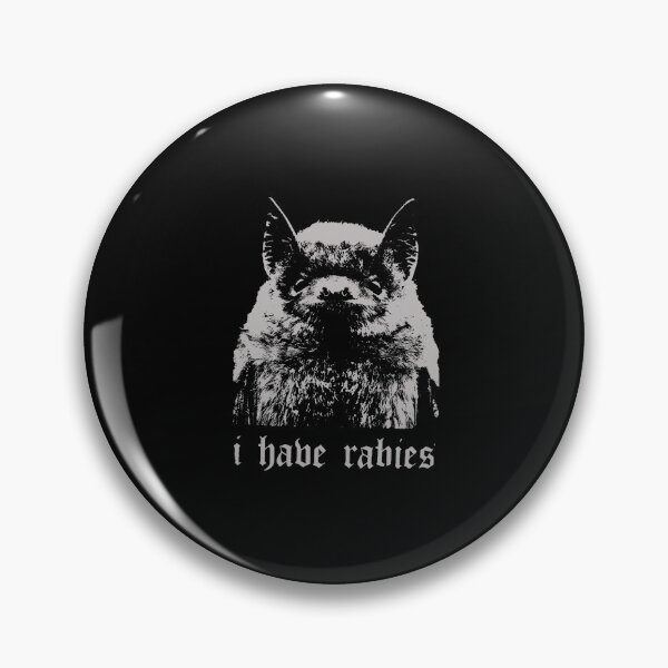 Item preview, Vintage I Have Rabies designed and sold by cerima.