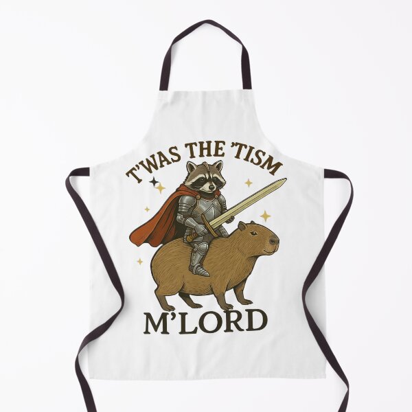 Item preview, Twas The Tism Mlord Capybara designed and sold by najaks.