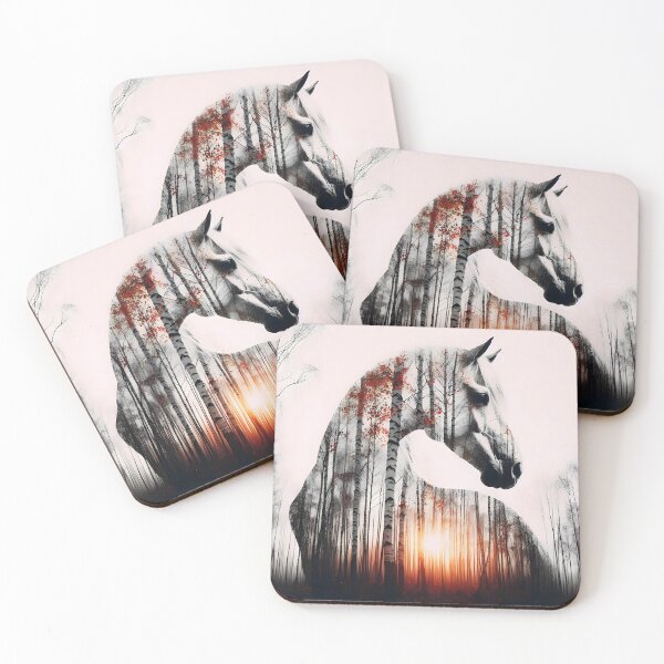 Item preview, Birchbark Horse, Ai Generated Art  designed and sold by ACC .