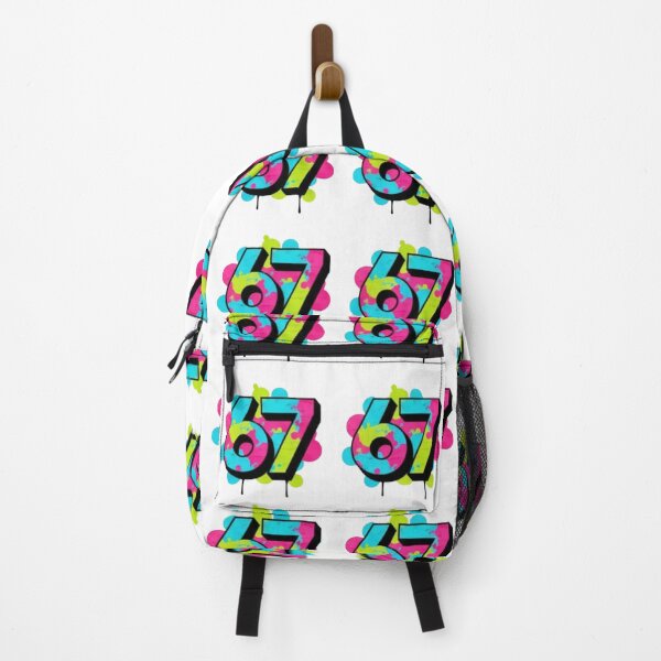 Item preview, Lucky Number 67: Graffiti Style Class of '67 Retro Pop. designed and sold by ZyVoAli.