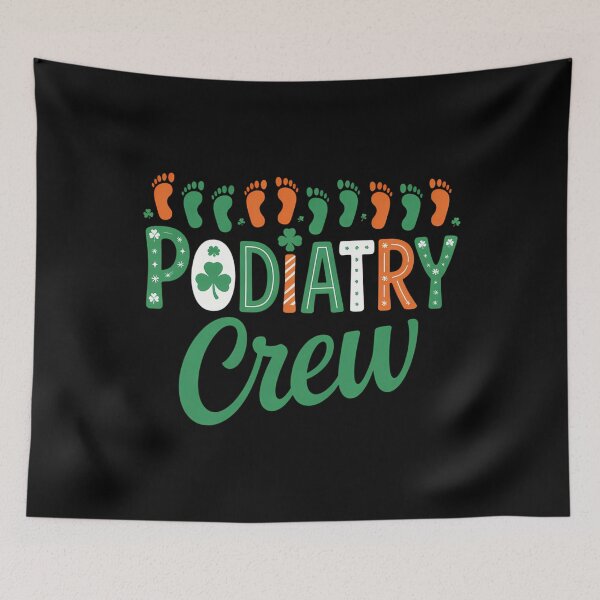 Item preview, Podiatry Crew Podiatrist Shamrock St patrick_s day  designed and sold by tiekanamac.