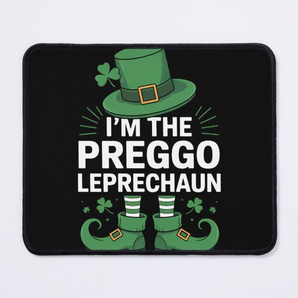 Item preview, Pregnant Leprechaun Funny St Patrick_s Day designed and sold by tiekanamac.