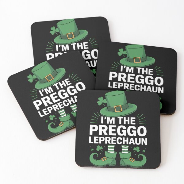 Item preview, Pregnant Leprechaun Funny St Patrick_s Day designed and sold by tiekanamac.