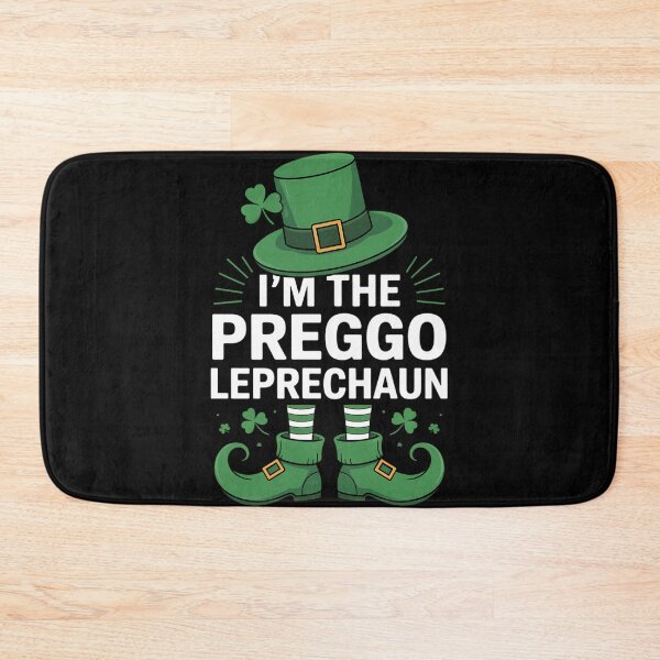 Item preview, Pregnant Leprechaun Funny St Patrick_s Day designed and sold by tiekanamac.