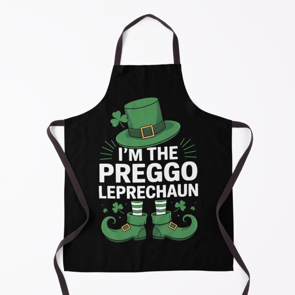 Item preview, Pregnant Leprechaun Funny St Patrick_s Day designed and sold by tiekanamac.