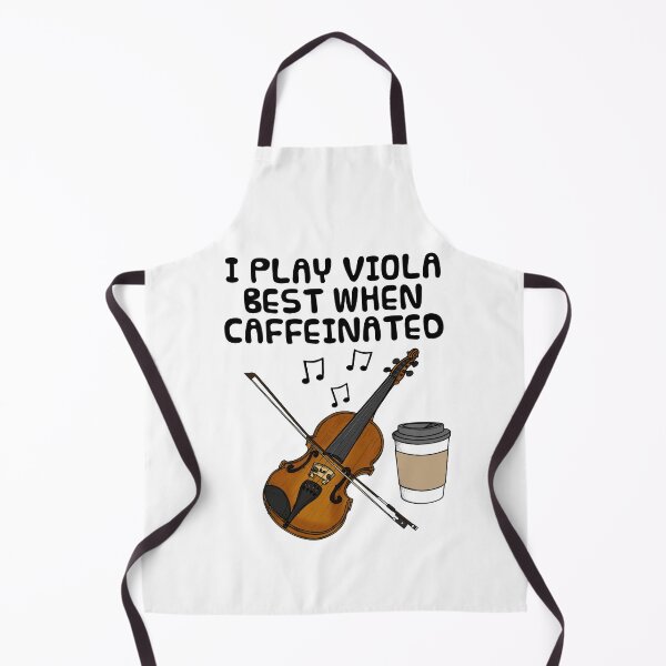Item preview, I Play Viola Best When Caffeinated, Violist Coffee Funny designed and sold by doodlerob.