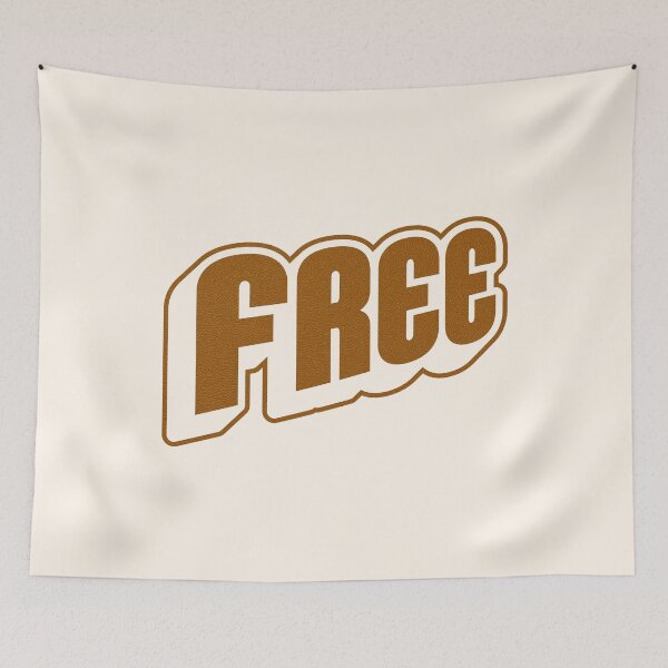 Item preview, FREE Retro Leather Typography Design designed and sold by trepiu.
