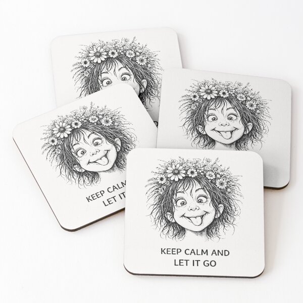 Item preview, Keep Calm and Let It Go Funny Face Parody designed and sold by QuirkySpark.