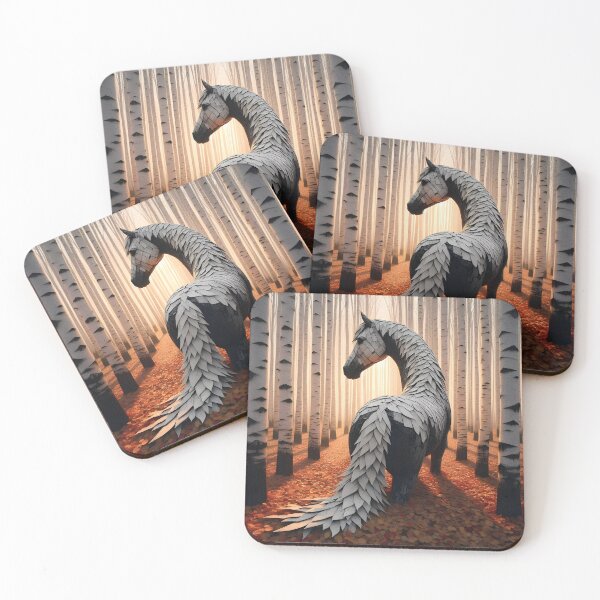 Item preview, Birchbark Horse, Ai Generated Art  designed and sold by ACC .
