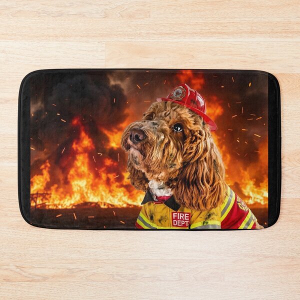 Item preview, Firefighter Dog To The Rescue designed and sold by Paul Thompson Photography.