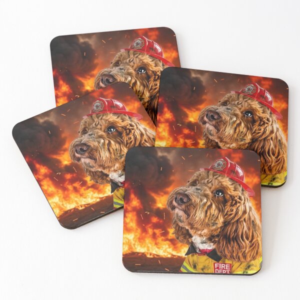 Item preview, Firefighter Dog To The Rescue designed and sold by Paul Thompson Photography.