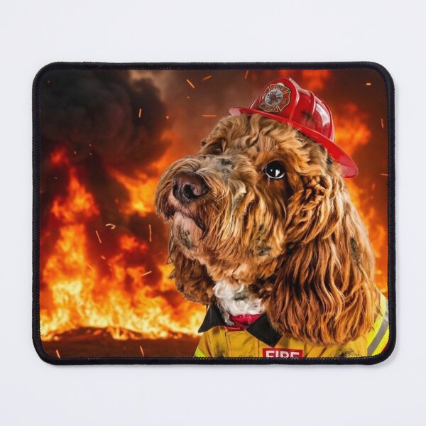 Item preview, Firefighter Dog To The Rescue designed and sold by Paul Thompson Photography.