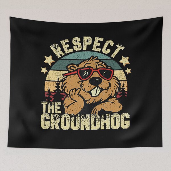 Item preview, Respect The Groundhog designed and sold by MackenzieBin.